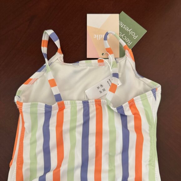 Andie Kids Toddler Girl AK001 Striped Amalfi Swimsuit Size 2T New - Picture 8 of 11